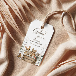 Etiquetas Para Regalos Baby Shower Bosque Animales Bosque Encantado de In