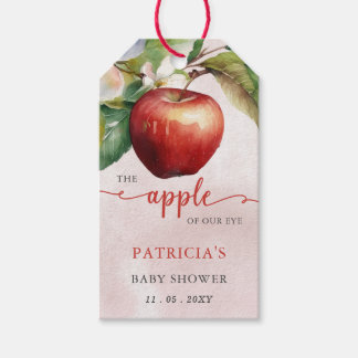 Etiquetas Para Regalos Baby Shower, Chica de Apple of Our Eye Fall