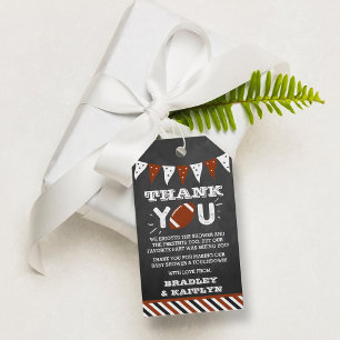 Etiquetas Para Regalos Baby Shower con temas de fútbol