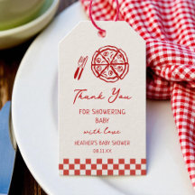 Baby Shower con temas de pizza de entrega especial