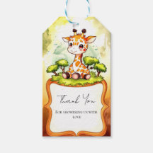 Baby Shower de agua Safari Giraffe