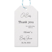 Baby Shower de caligrafía simple y elegante