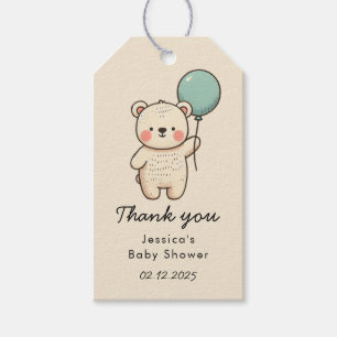 Etiquetas Para Regalos Baby Shower de espera parcial Minimalista