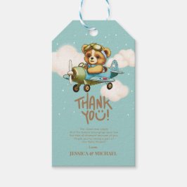 Etiquetas Para Regalos Baby Shower de nuevo avión piloto para bebés avent