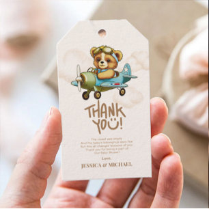 Etiquetas Para Regalos Baby Shower de nuevo avión piloto para bebés avent