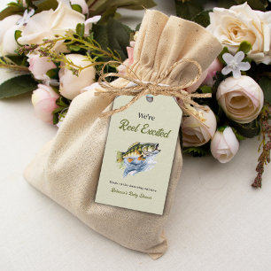 Etiquetas Para Regalos Baby Shower Emocionado por el rojo verde de la pes