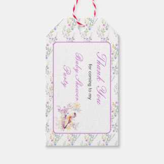 Etiquetas Para Regalos Baby Shower Spring Cute Bird