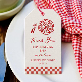 Etiquetas Para Regalos Baby Shower Temático de Pizza de Entrega Especial