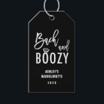 Etiquetas Para Regalos Bach y Boozy Bachelorette Party a favor<br><div class="desc">Bach y Boozy Bachelorette Party a favor</div>