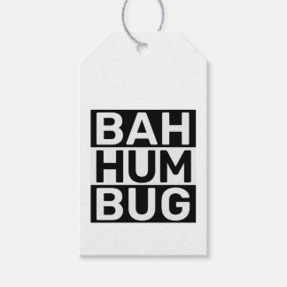 Etiquetas Para Regalos Bah Humbug