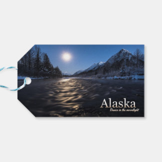 Etiquetas Para Regalos Baile Alaska a la luz de la luna