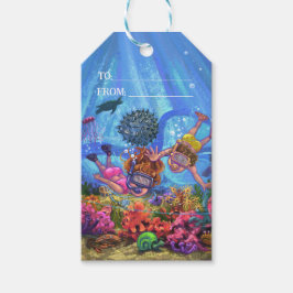 Etiquetas Para Regalos Bajo el Mar