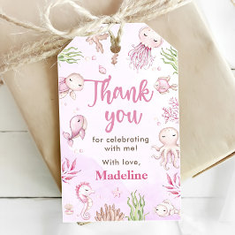 Etiquetas Para Regalos Bajo la fiesta de cumpleaños de Sea Chica