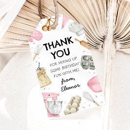 Etiquetas Para Regalos Baking Cupakes Decorador Chica Cumpleaños Gracias