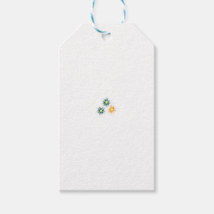 Etiquetas Para Regalos Banana Amarillo, Verde Azul Oscuro, decorativo
