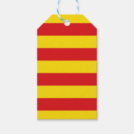 Etiquetas Para Regalos Bandera catalana