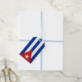 Etiquetas Para Regalos Bandera Cubana