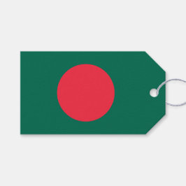 Etiquetas Para Regalos Bandera de Bangladesh (Bangladesh)