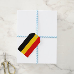 Etiquetas Para Regalos Bandera de Bélgica