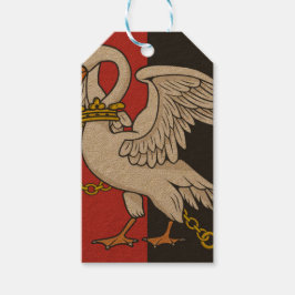 Etiquetas Para Regalos Bandera de Buckinghamshire (condado del Reino Unid