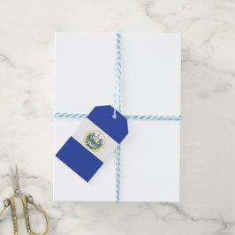 Etiquetas Para Regalos Bandera de El Salvador
