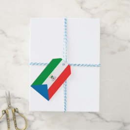 Etiquetas Para Regalos Bandera de Guinea Ecuatorial