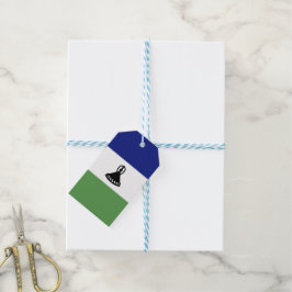 Etiquetas Para Regalos Bandera de Lesoto