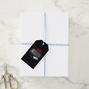 Etiquetas Para Regalos bandera de Luxemburgo