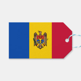 Etiquetas Para Regalos Bandera de Moldavia
