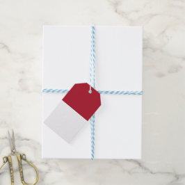 Etiquetas Para Regalos Bandera de Mónaco