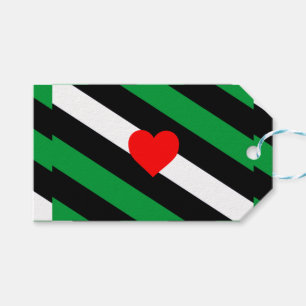 Etiquetas Para Regalos Bandera del Orgullo Leather Boi