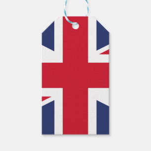 Etiquetas Para Regalos Bandera del Reino Unido