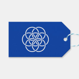 Etiquetas Para Regalos Bandera Internacional del Planeta Tierra
