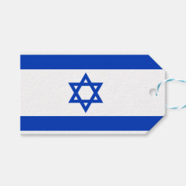 Etiquetas Para Regalos Bandera israelí (Israel)