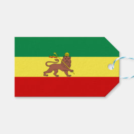 Etiquetas Para Regalos Bandera rastafari (Rastafarianismo) (Rasta) Etique