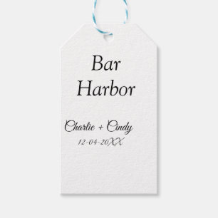 Etiquetas Para Regalos Bar Harbour soltería boda de novias