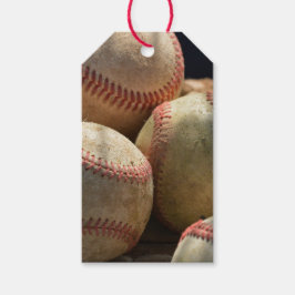 Etiquetas Para Regalos Baseballs y Glove