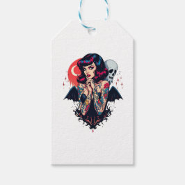 Etiquetas Para Regalos Bat Wing Beauty
