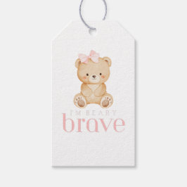 Etiquetas Para Regalos beary brave childhood cancer sick kids cute
