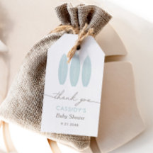 Bebé a bordo Baby Shower Surfboard Azul