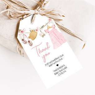 Etiquetas Para Regalos Bebé dulce Chica Ropa Boho Favor Tags