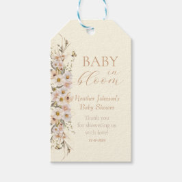 Etiquetas Para Regalos Bebé En Bloom Boho Neutral Baby Shower