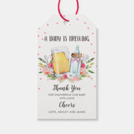 Etiquetas Para Regalos Bebé se está preparando Baby Shower Gracias por la