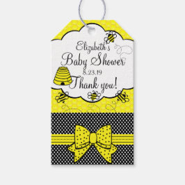 Etiquetas Para Regalos Bee Baby Shower Gracias