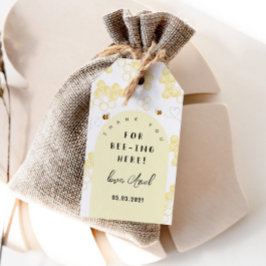 Etiquetas Para Regalos Bee gracias por estar aquí