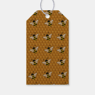 Etiquetas Para Regalos Bees Honeycombs-Gift Tag