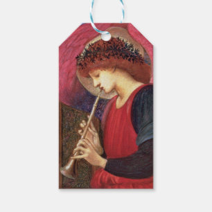 Etiquetas Para Regalos Bello Artes del ángel del navidad de