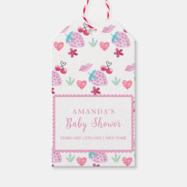 Etiquetas Para Regalos Berry dulce dulce rosa Valentine Baby Shower