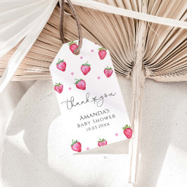 Etiquetas Para Regalos Berry Sweet Baby Shower Gracias