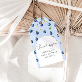 Etiquetas Para Regalos Berry Sweet Blueberry Baby Shower Gracias